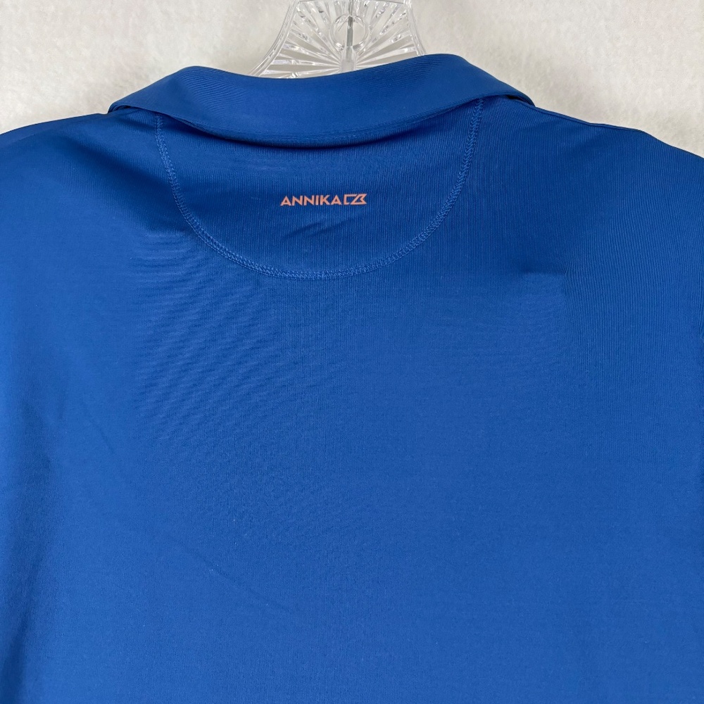 Annika, Women’s Size S, Blue, DryTec, Polo Shirt, UPF 50+, NWT Cutter and Buck - Picture 7 of 12